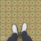 Vinyl Oil-Resistant DIY Flooring Peel and Stick Tile Sticker & Wall Backsplash Self Adhesive Sticker for home